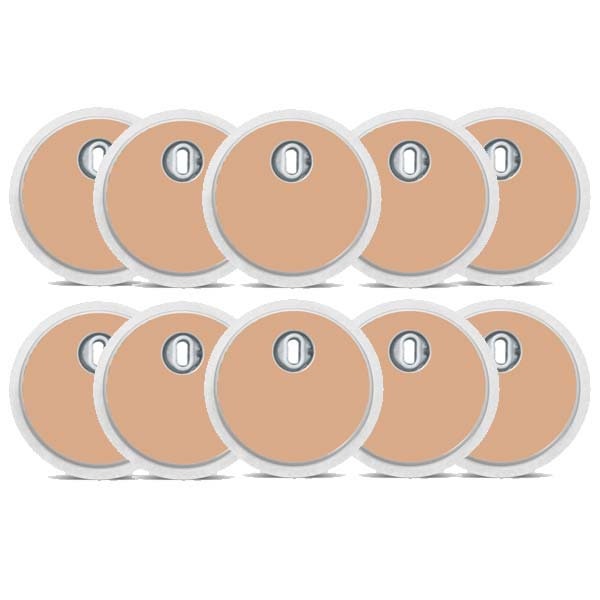 Freestyle Libre 3 Sticker - 10er Set "beige