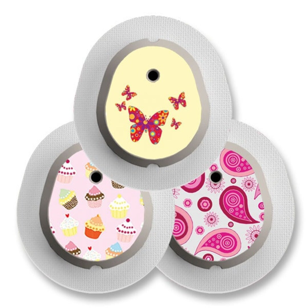 Dexcom G7 Sticker Set of 3 happy Pink 2 - Etsy
