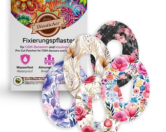 Dexcom G6 Plasters - Mix Pack - Flowers