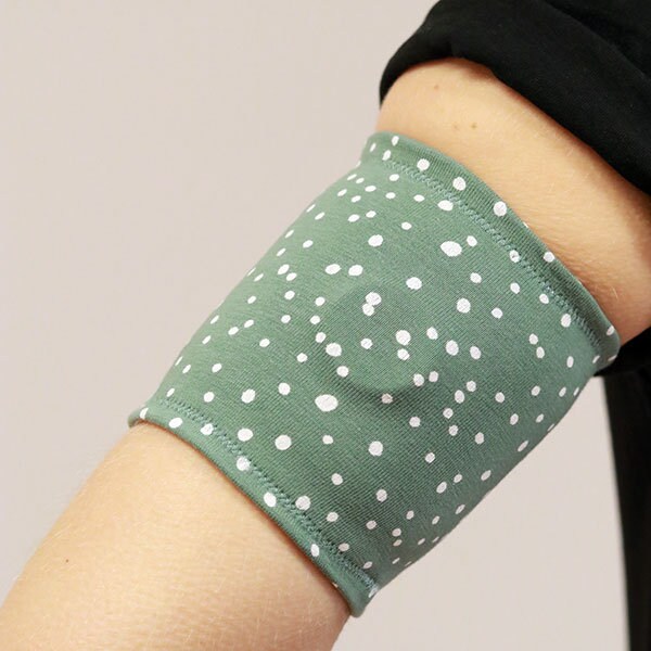 Armloop universell - Frost green and dots