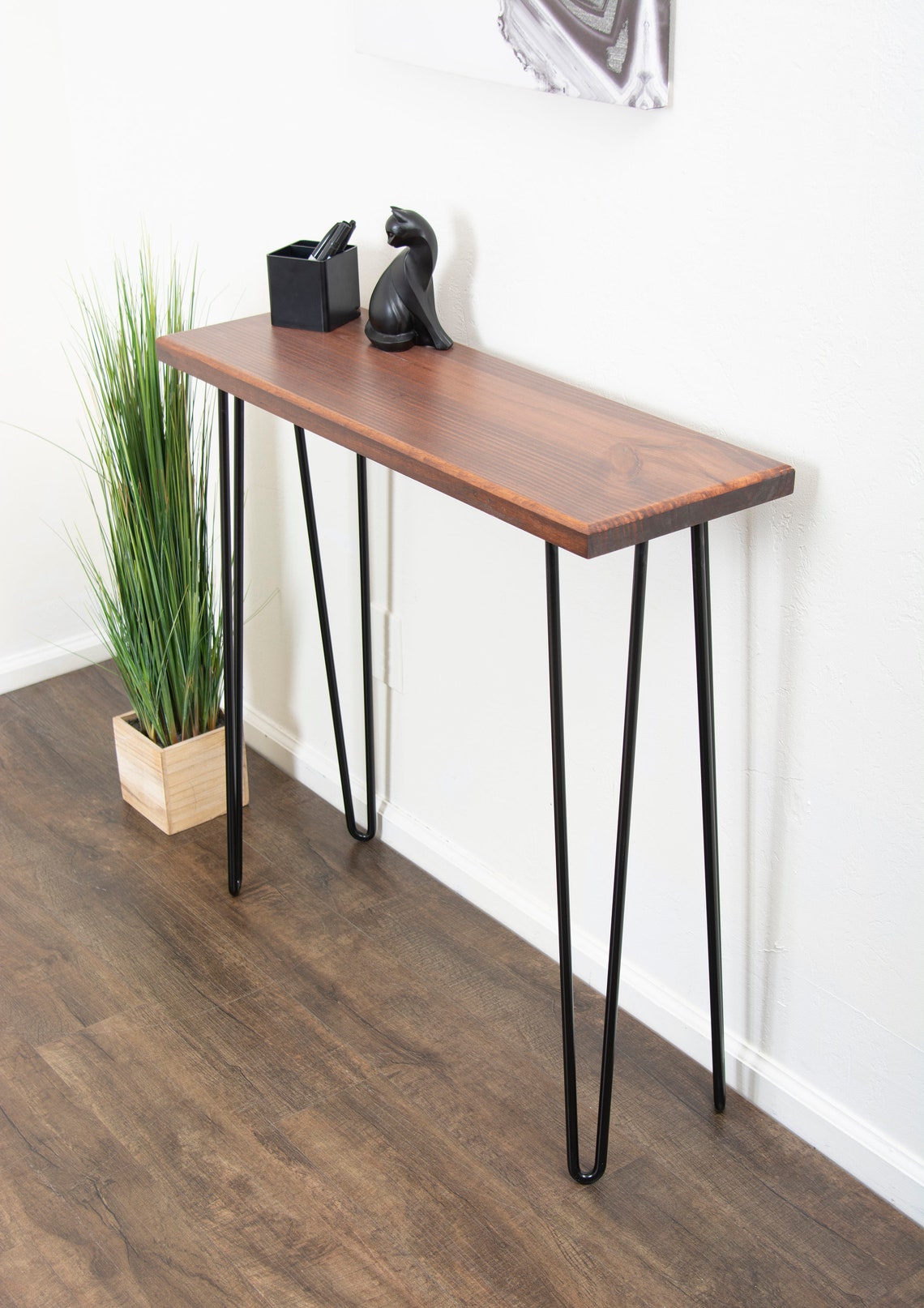 Hairpin Leg Console Table Hall Table Small Side Table Etsy