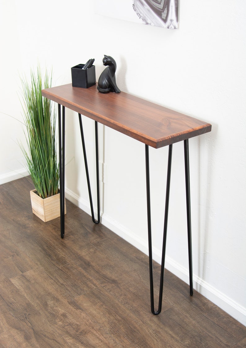 Hairpin Leg Console Table Hall Table Small Side Table Etsy