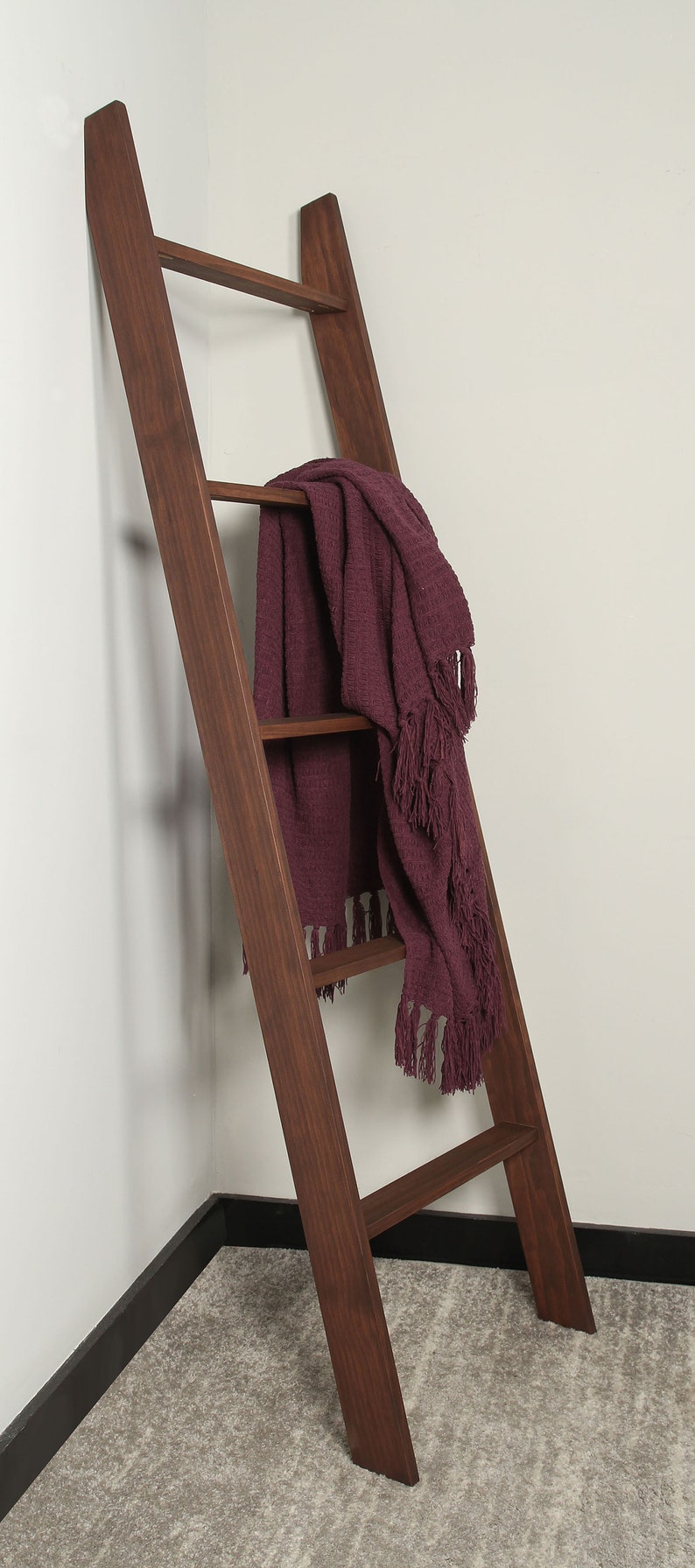 Blanket Ladder / 6ft Ladder / Quilt Rack / Towel Rack Bathroom Etsy