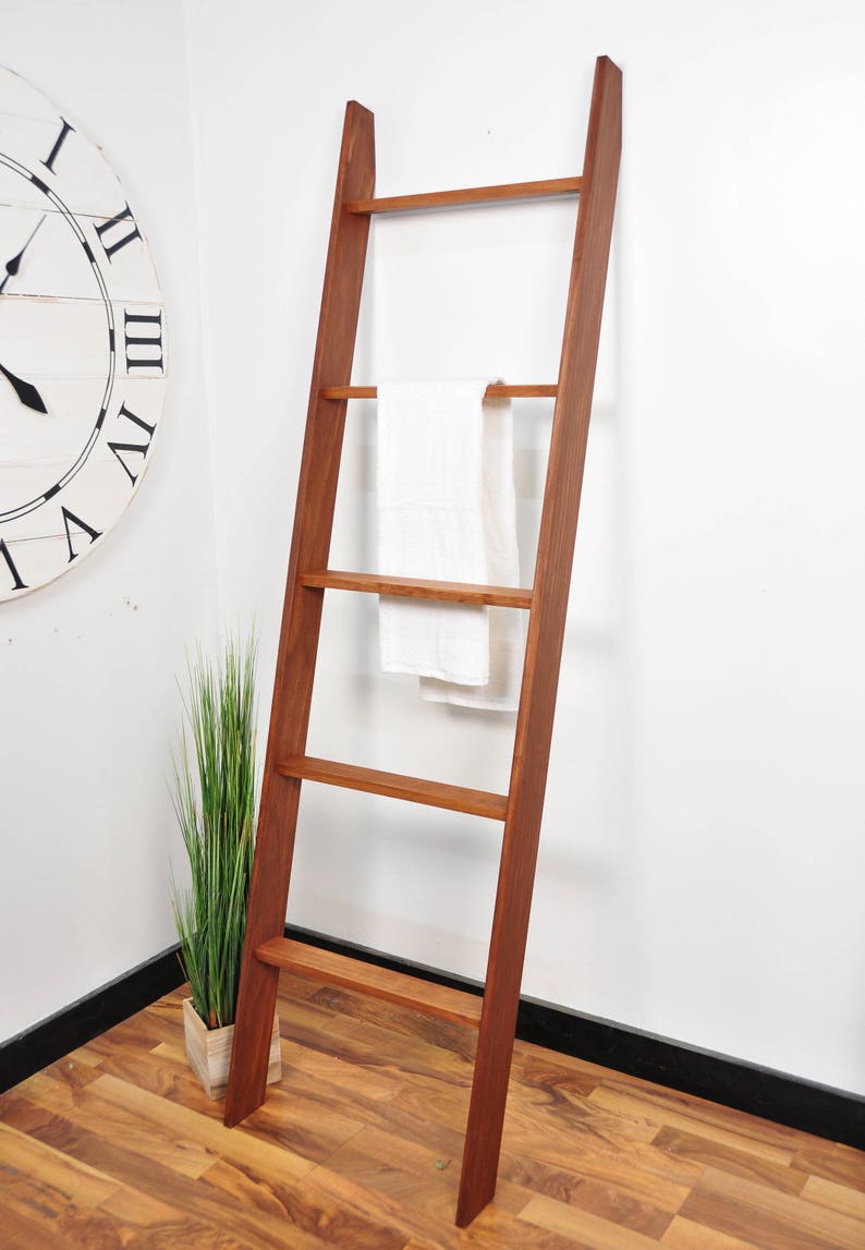 Blanket Ladder / 6ft Ladder / Quilt Rack / Towel Rack Bathroom Etsy