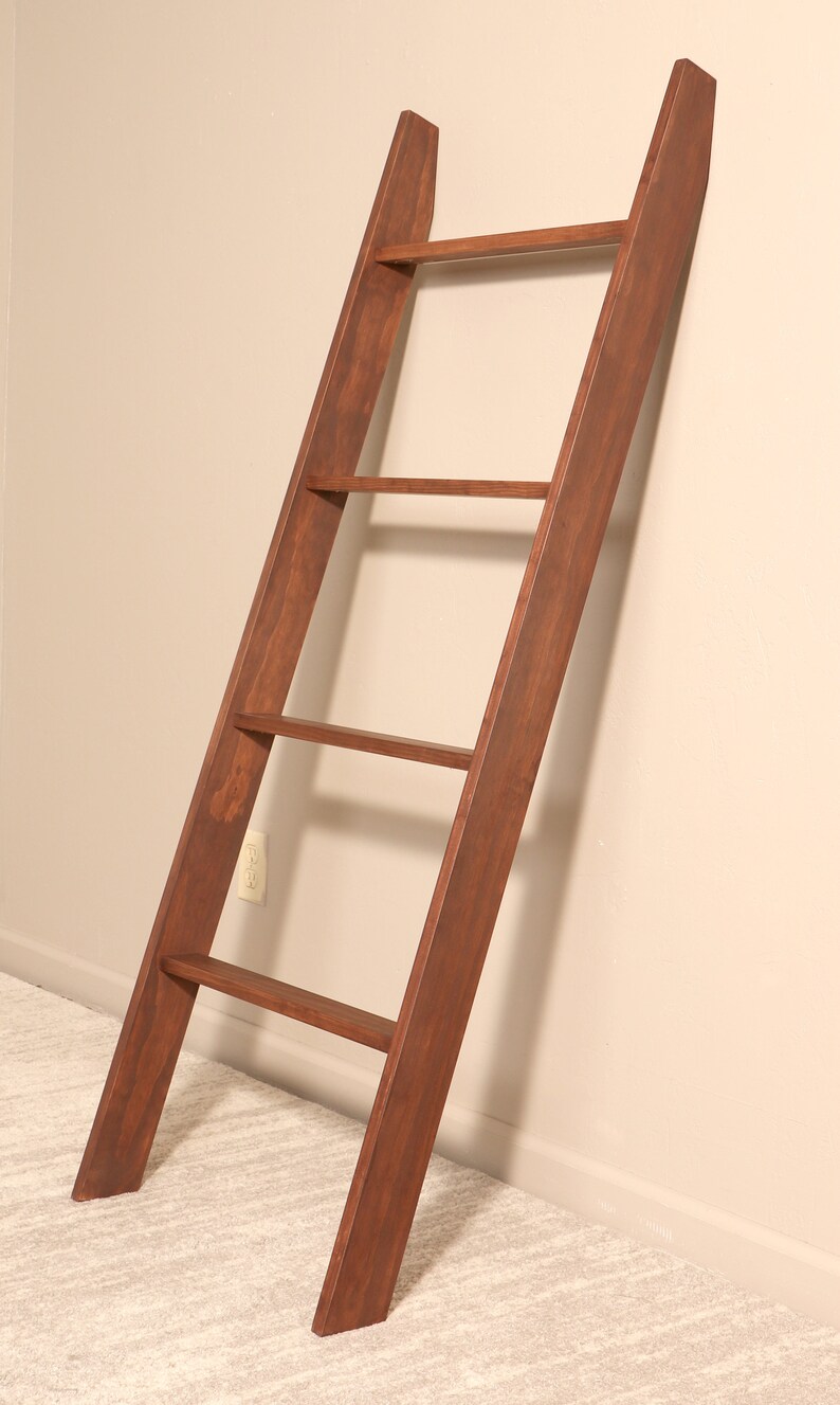 Blanket Ladder / 5ft Ladder / Quilt Ladder / Wood ladder / Etsy