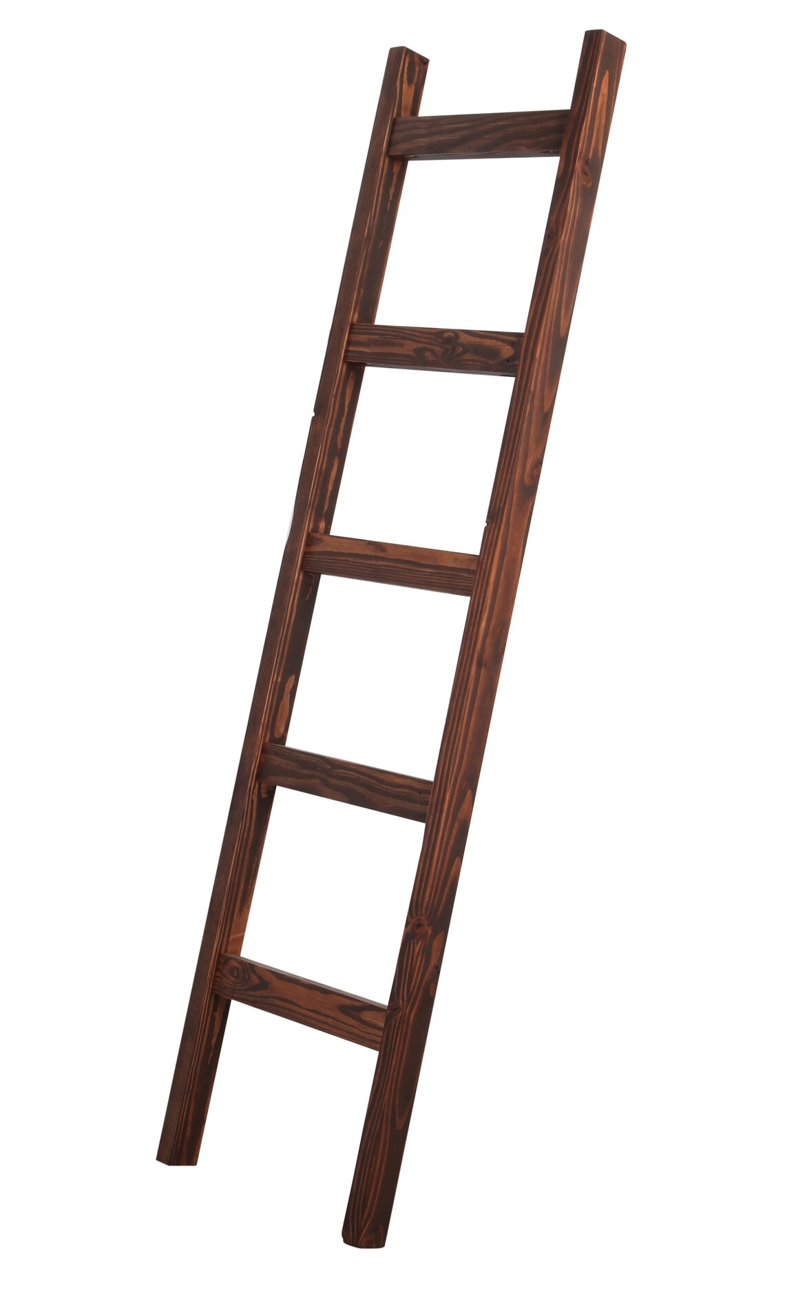 Wood Blanket Ladder / 6ft Ladder / Quilt Ladder / Wood ladder Etsy