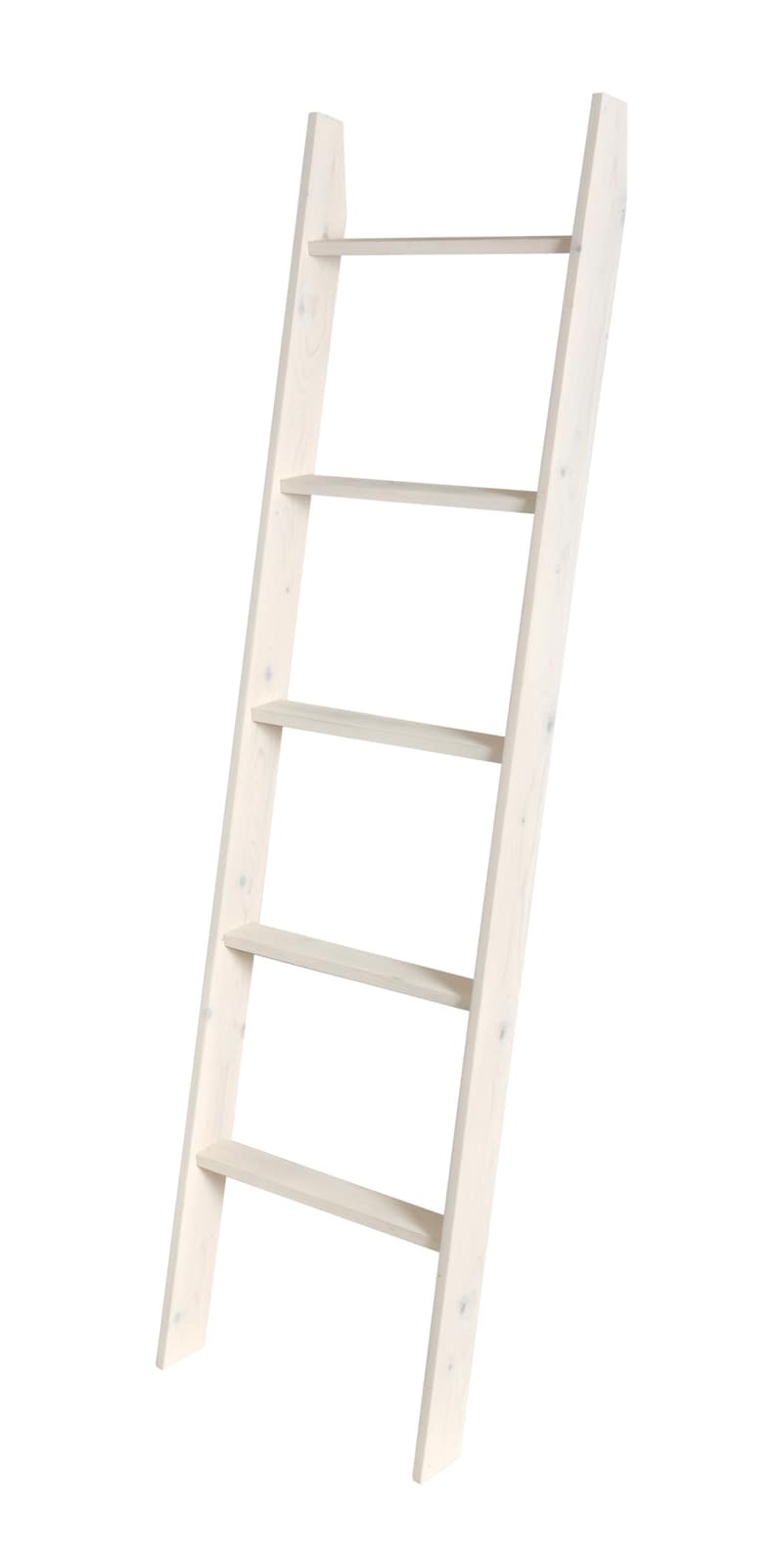 White Washed 72 in. Decorative Blanket Ladder Etsy