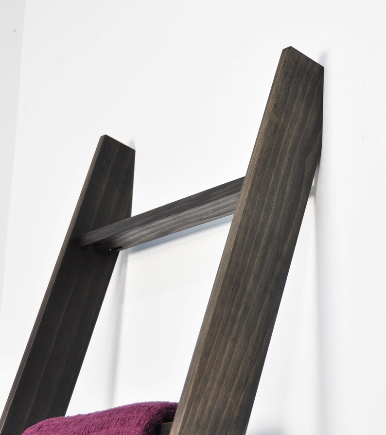 Blanket Ladder / 6ft Ladder / Quilt Ladder / Black Ladder / Etsy