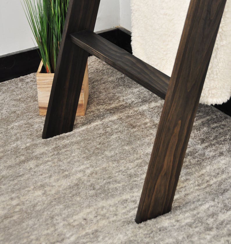 Blanket Ladder / 6ft Ladder / Quilt Ladder / Black Ladder / Etsy