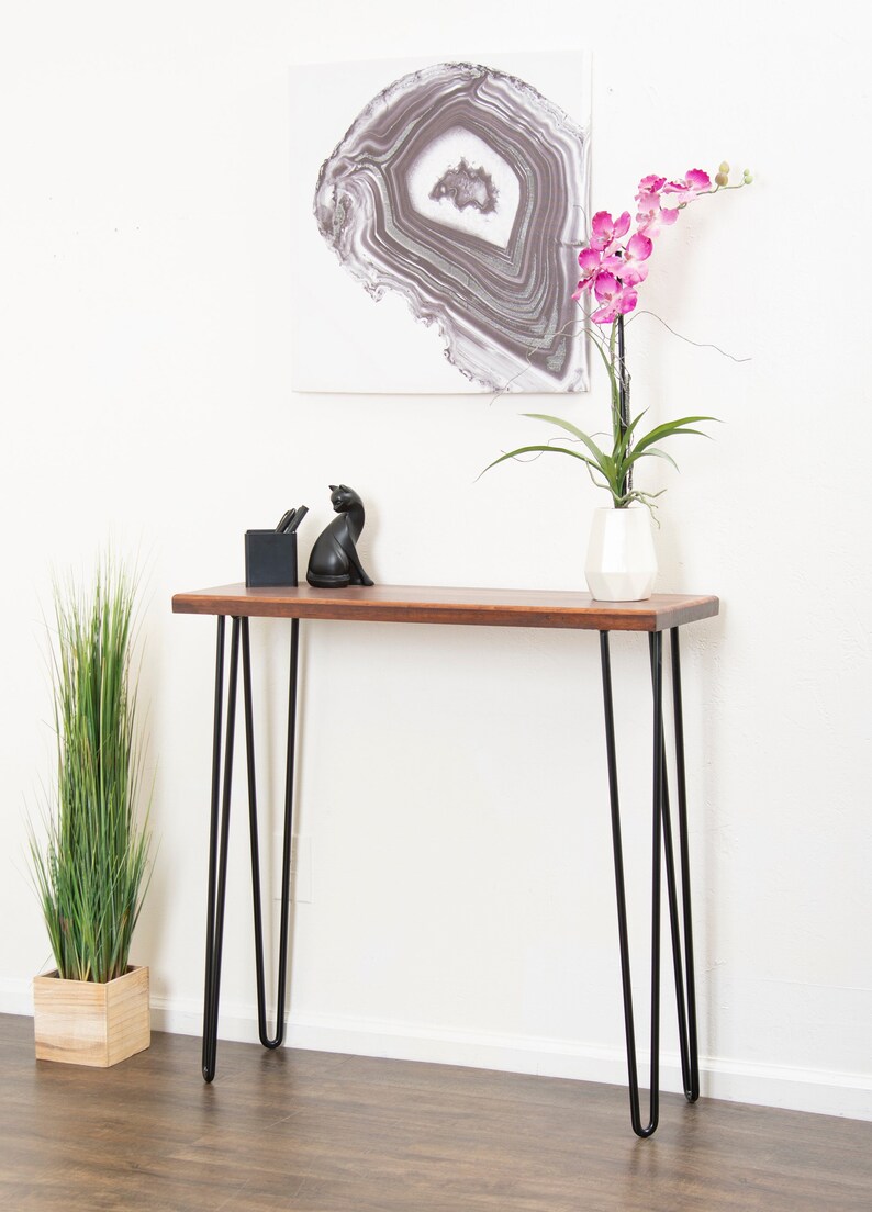 Hairpin Leg Console Table Hall Table Small Side Table Etsy
