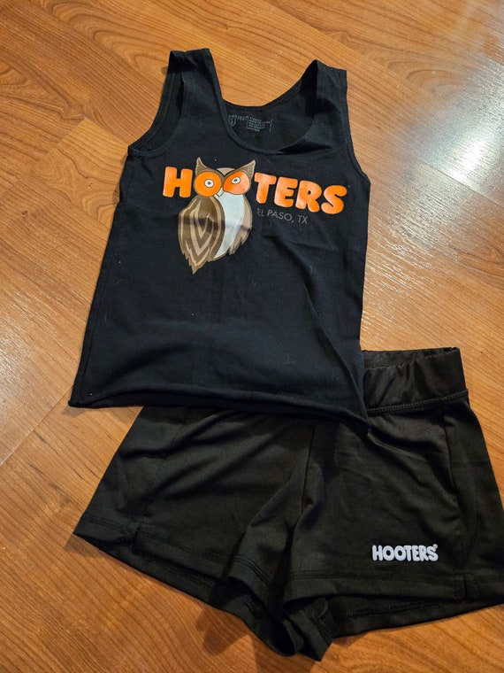 Hooters XS El Paso Texas Uniform Set