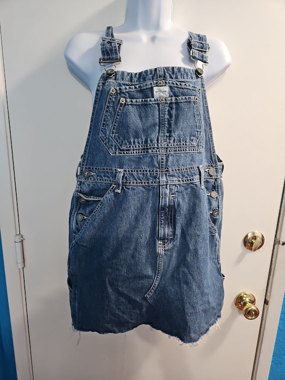 Vintage 90's Calvin Klein large Overalls Denim Ski