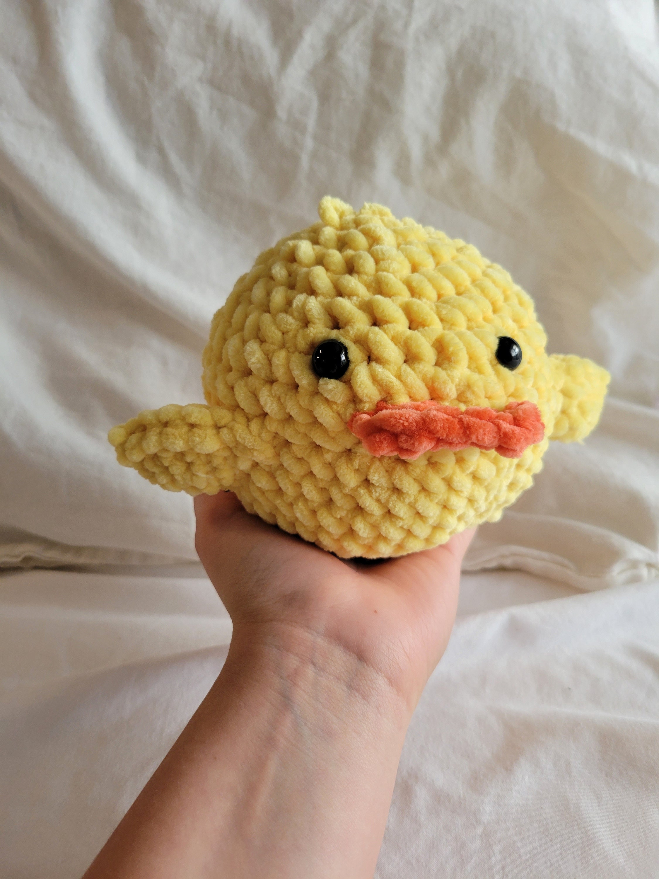 Round Duck Hand Crochet Amigurumi Stuffed Animal - Etsy Round Duck Hand Crochet Amigurumi Stuffed Animal - Etsy