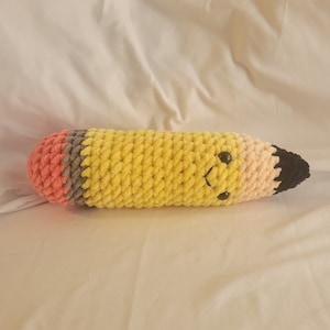 Pencil- Handmade Crochet Amigurumi Stuffed Animal