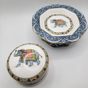 Porte-plante éléphant Vintage En Céramique