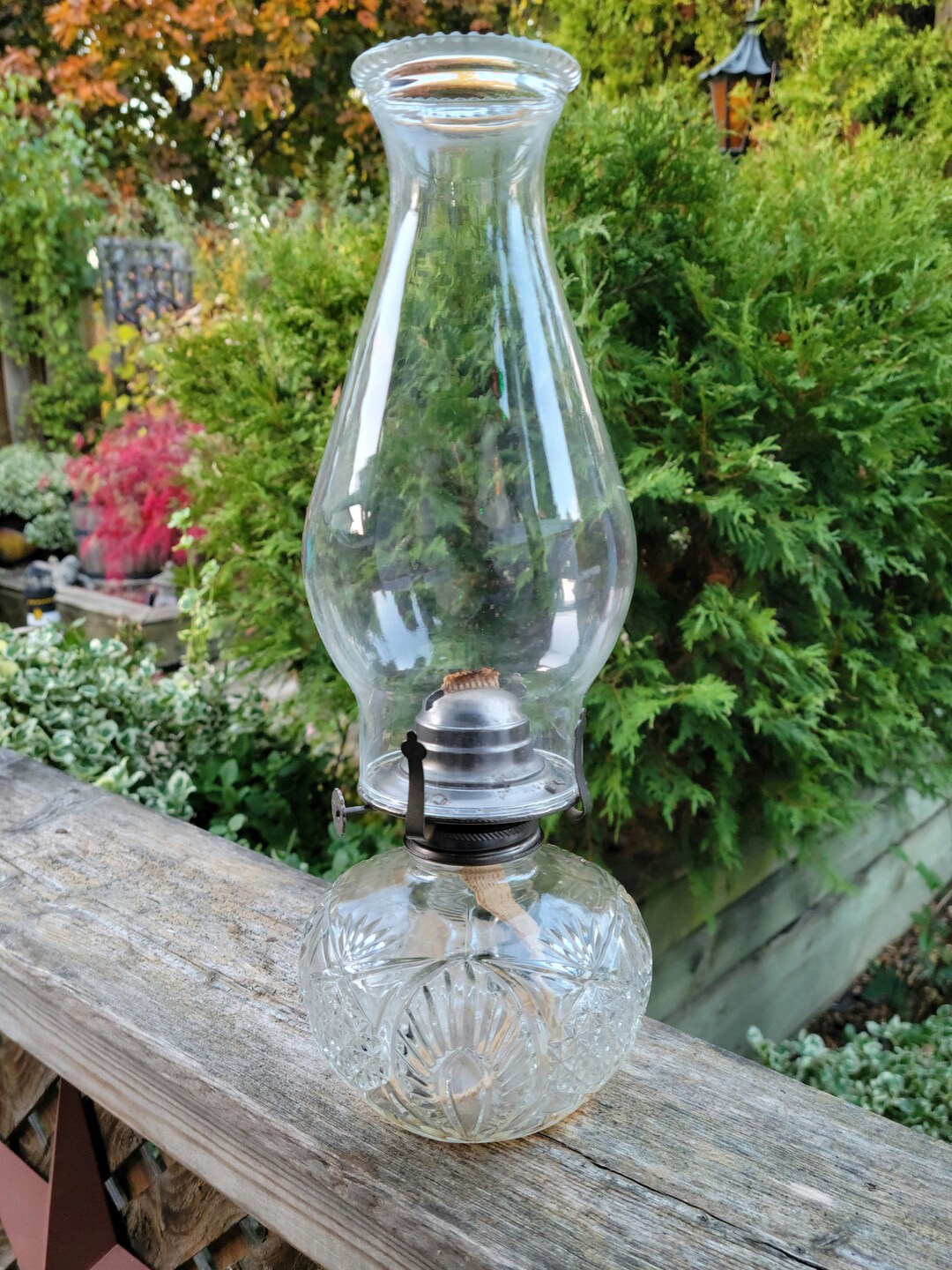Vintage Lamplight Farms Oil Lamp Model NR 288 1985 Etsy Canada
