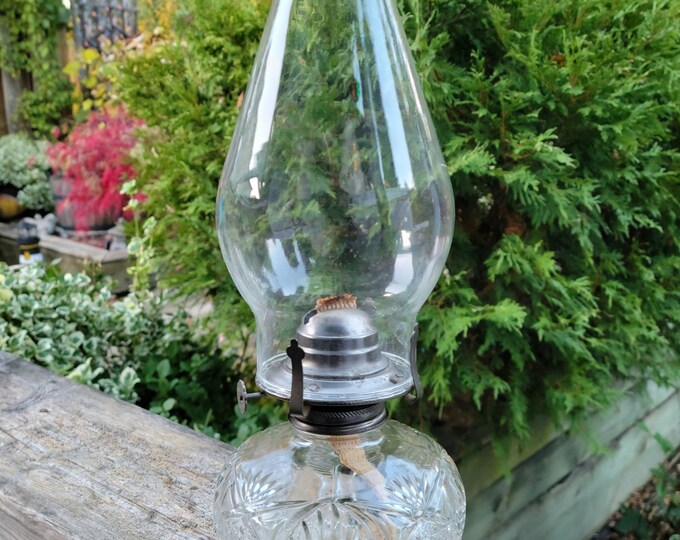 Vintage Lamplight Farms Oil Lamp Model NR 288 1985 Etsy