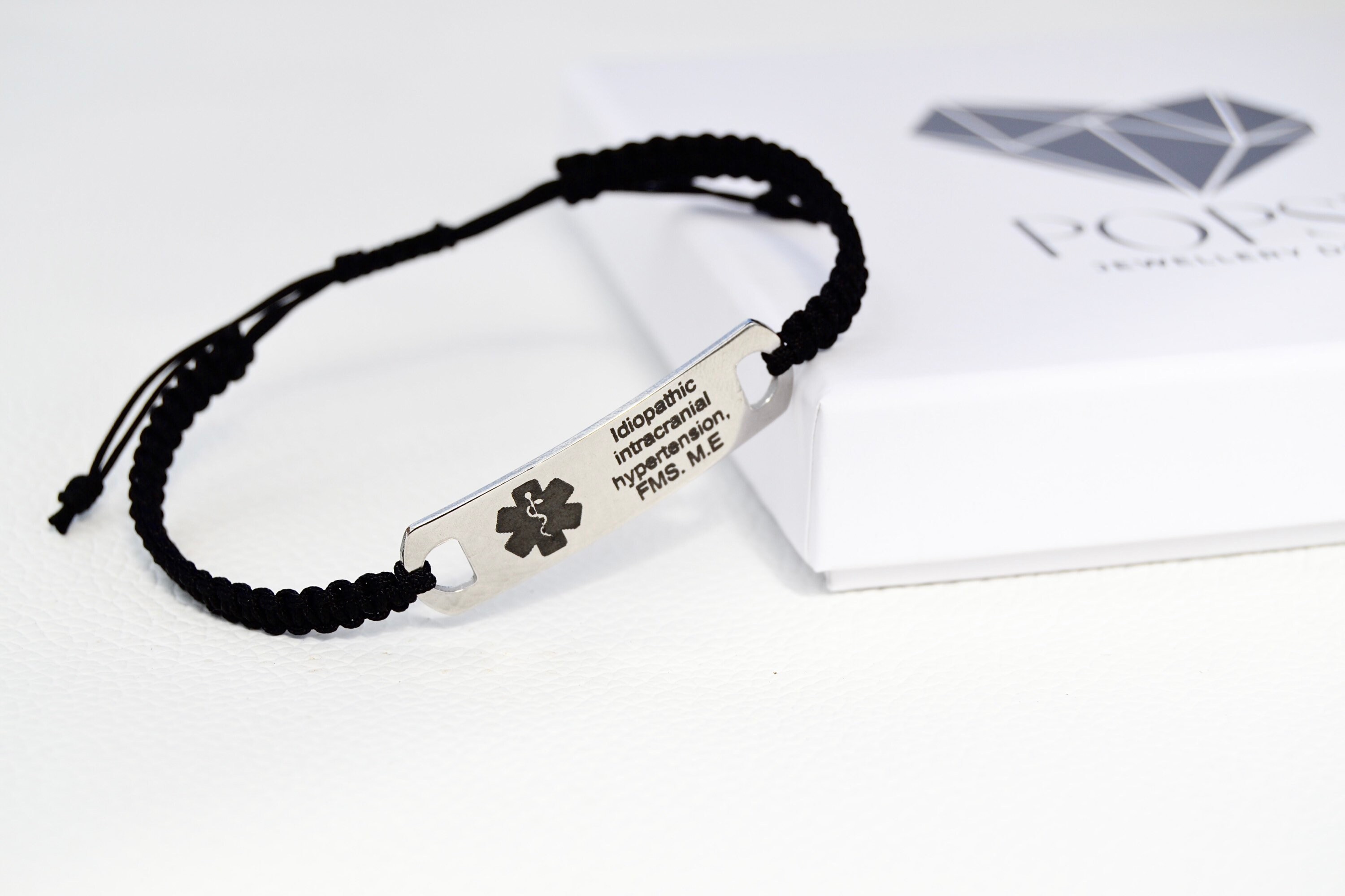 Theluckytag Medizinisches Armband Mit QR Code - Notfall ID Armband