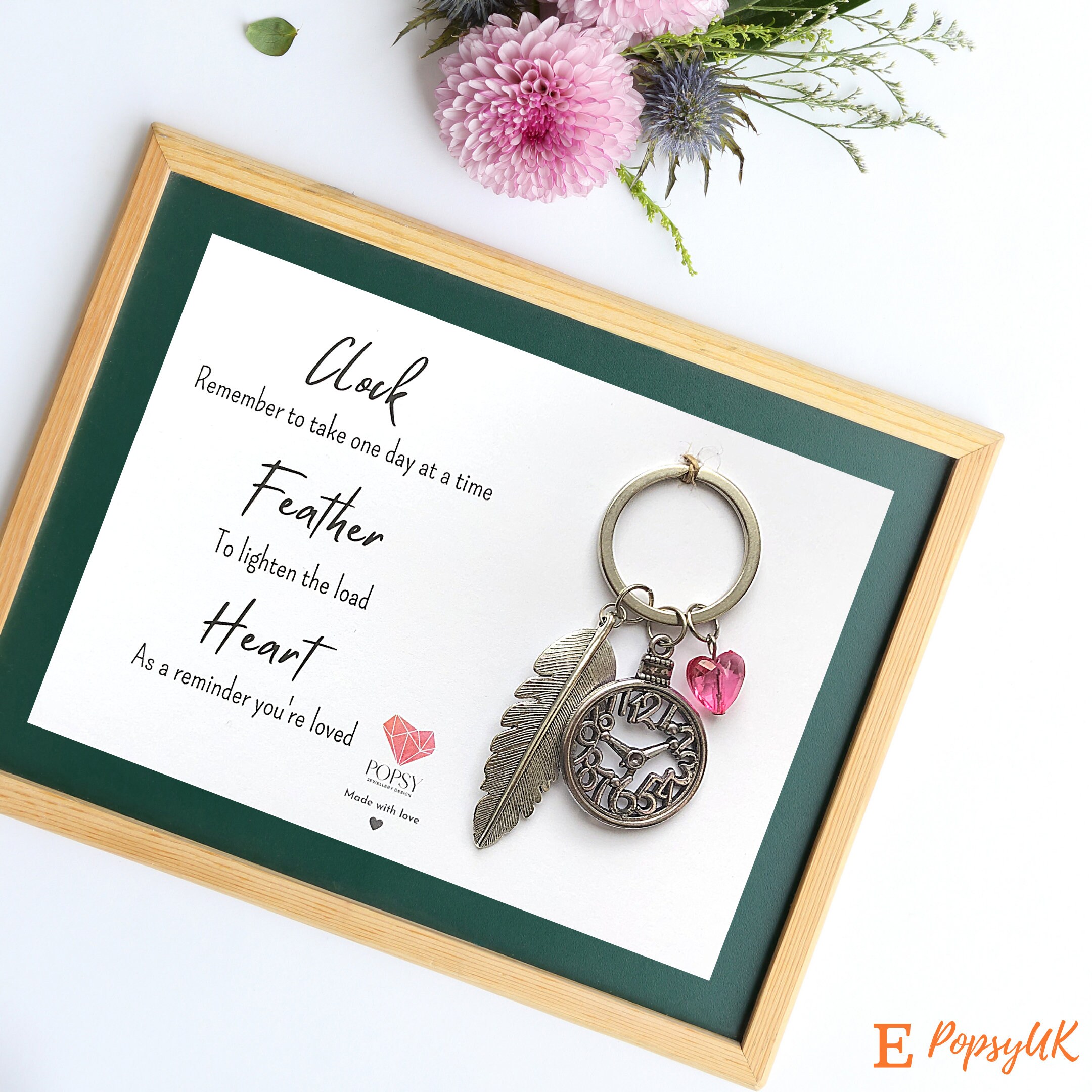 Keyring personalised gifts for her thinking of you gift Etsy