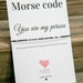 You are my person Morse code beaded bracelet, Anniversary gift for him, gift for boyfriend, birthday gifts for her, gift for Mother’s Day