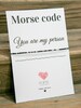 You are my person Morse code beaded bracelet, Anniversary gift for him, gift for boyfriend, birthday gifts for her, gift for Mother’s Day
