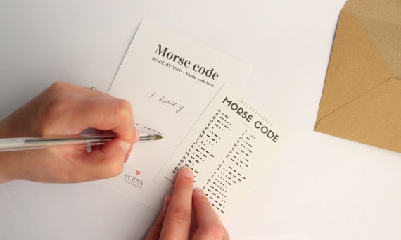 DIY Morse Code Bracelet Kit, Create Your Own Morse Code Bracelets, PDF Morse  Code Tutorial, Beading Tutorial, Jewellery Tutorial for Group 