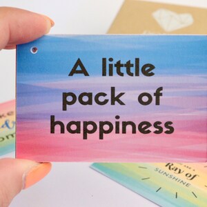 Lot de cartes bonheur, cartes de motivation, cartes d'affirmation de soi, cadeau pour adolescent, notes de boîte à lunch, état d'esprit positif, cartes d'amour de soi