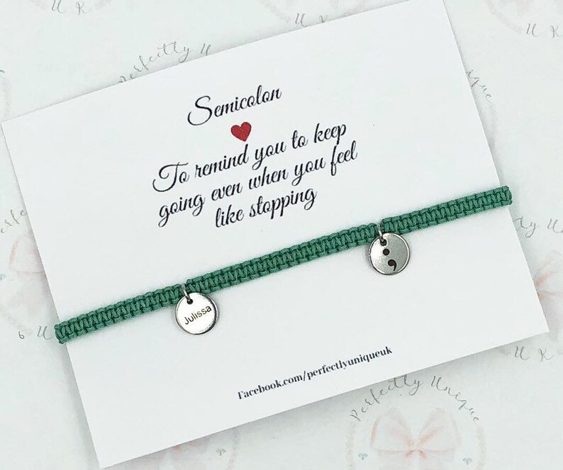 survivor gifts Survivor bracelet warrior gifts mental health gifts mental health bracelets charm macrame bracelet charm bracelet