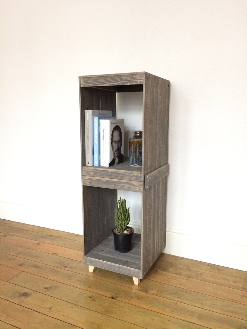 Display Bookcase Record Player Stand Storage Etsy UK