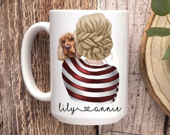 Cocker Spaniel Gift Personalized Cocker Spaniel Mug Cocker Spaniel Mom Cocker Spaniel Gifts Spaniel Lover Mug Custom Pet Mug Spaniel Owner