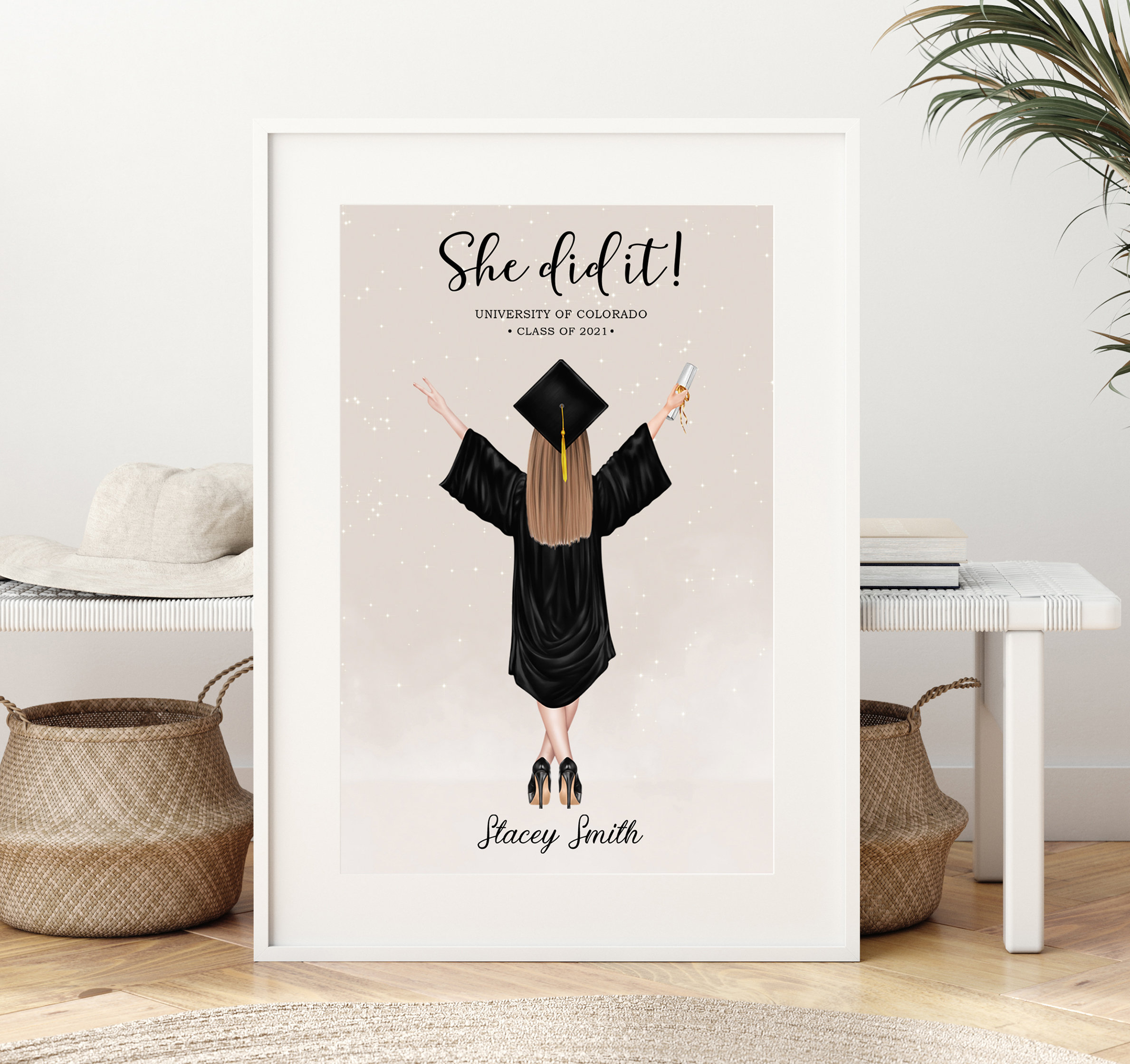 Personalized Graduation Gift for Her College Graduation Etsy