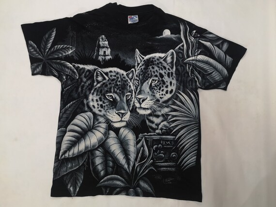 Vintage Overprint 1993 Nancy Blauers Harlequin T S