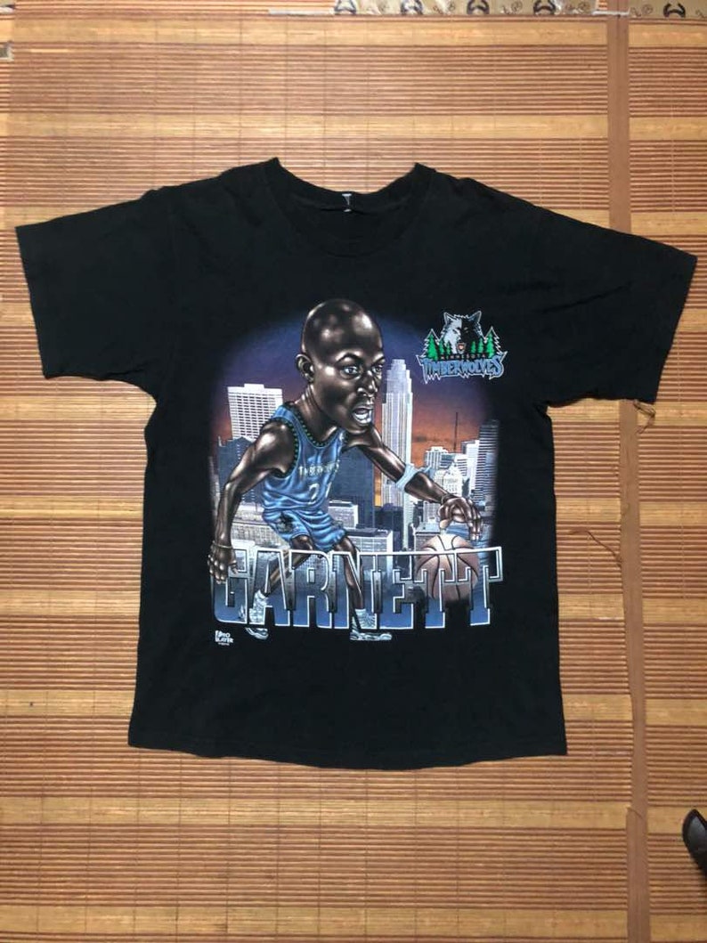 kevin garnett timberwolves t shirt
