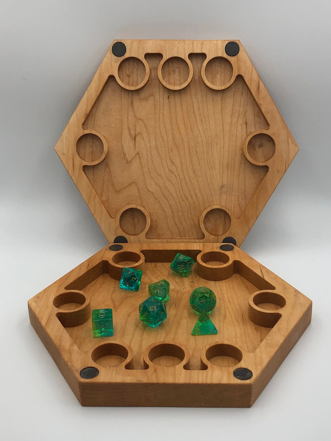 Gaming Dice Box and Rolling Tray - Etsy UK