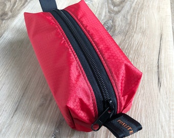 Small PU Box Pouch- Red