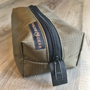 Medium 420d Ripstop Nylon Box Pouch - Coyote
