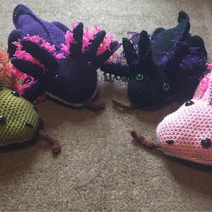 Hand made Axolotl plush