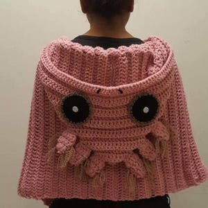 Handmade axolotl poncho teenage - adult