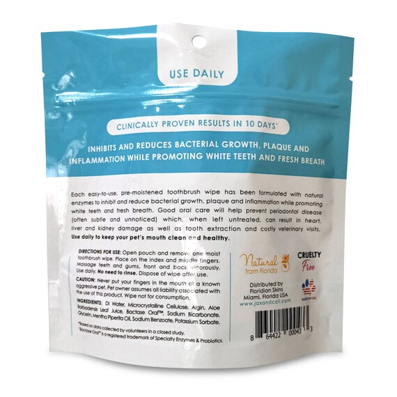 all natural dental wipes for dogs