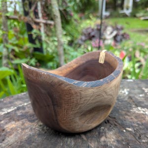 Walnut Live Edge Bowl