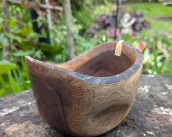 Walnut Live Edge Bowl