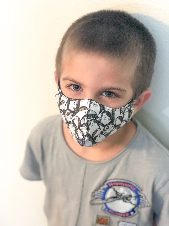 Kids Face Mask Face Mask Fabric Face Mask Protective Etsy