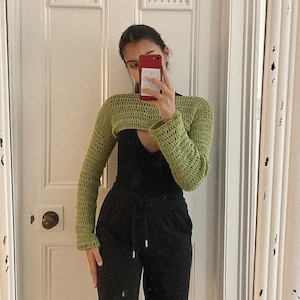 Handmade Crochet Shrug Sleeves/Bolero