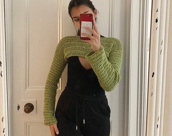 Handmade Crochet Shrug Sleeves/Bolero