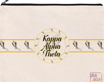 Kappa Alpha Theta Cosmetic Bag