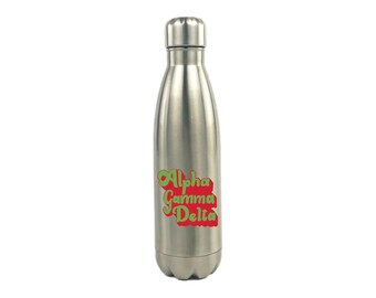 Alpha Gamma Delta 5 Alpha Gamma Delta Sorority Stainless Steel Thermos Water Bottle 17 OZ Alpha Gamma Delta 5 Alpha Gamma Delta Sorority Stainless Steel Thermos Water Bottle 17 OZ