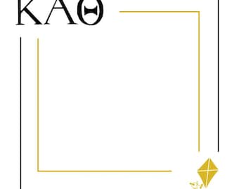 Kappa Alpha Theta Sticky Notepads