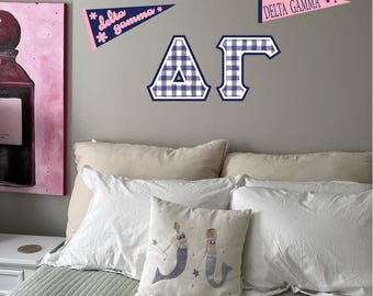 Delta Gamma Removable Vinyl Wall Decals