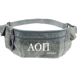 Alpha Omicron Pi Small Sport Fanny Pack