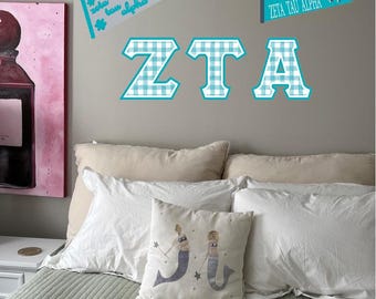 Zeta Tau Alpha Removable Vinyl Wall Decals